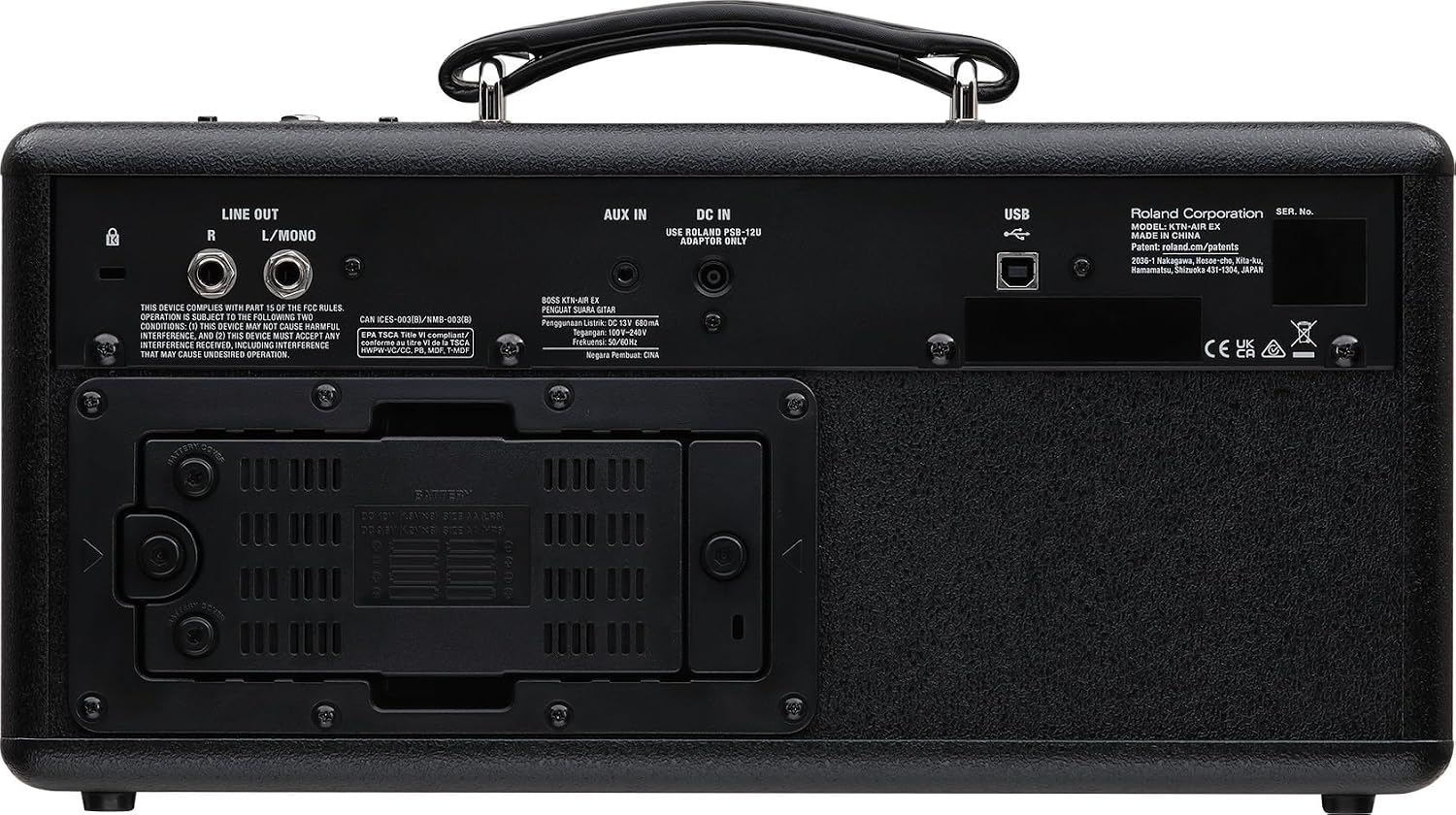 BOSS Katana-Air EX | Powerful Wireless Desktop Amplifier for Guitar, Bass & Acoustic-Electric Guitar & Bass | Stereo Sound with Dual Five-Inch Speakers | 5 Amp Characters | Premium Amps & Effects
