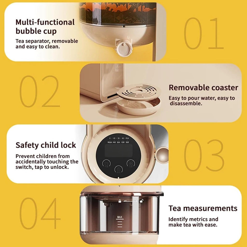 Water Dispenser Portable Office Instant Hot Water Dispenser Make Tea Home Desktop Small Temperature-regulated Brewed Milk Powder Water Heater Water Cooler Dispenser