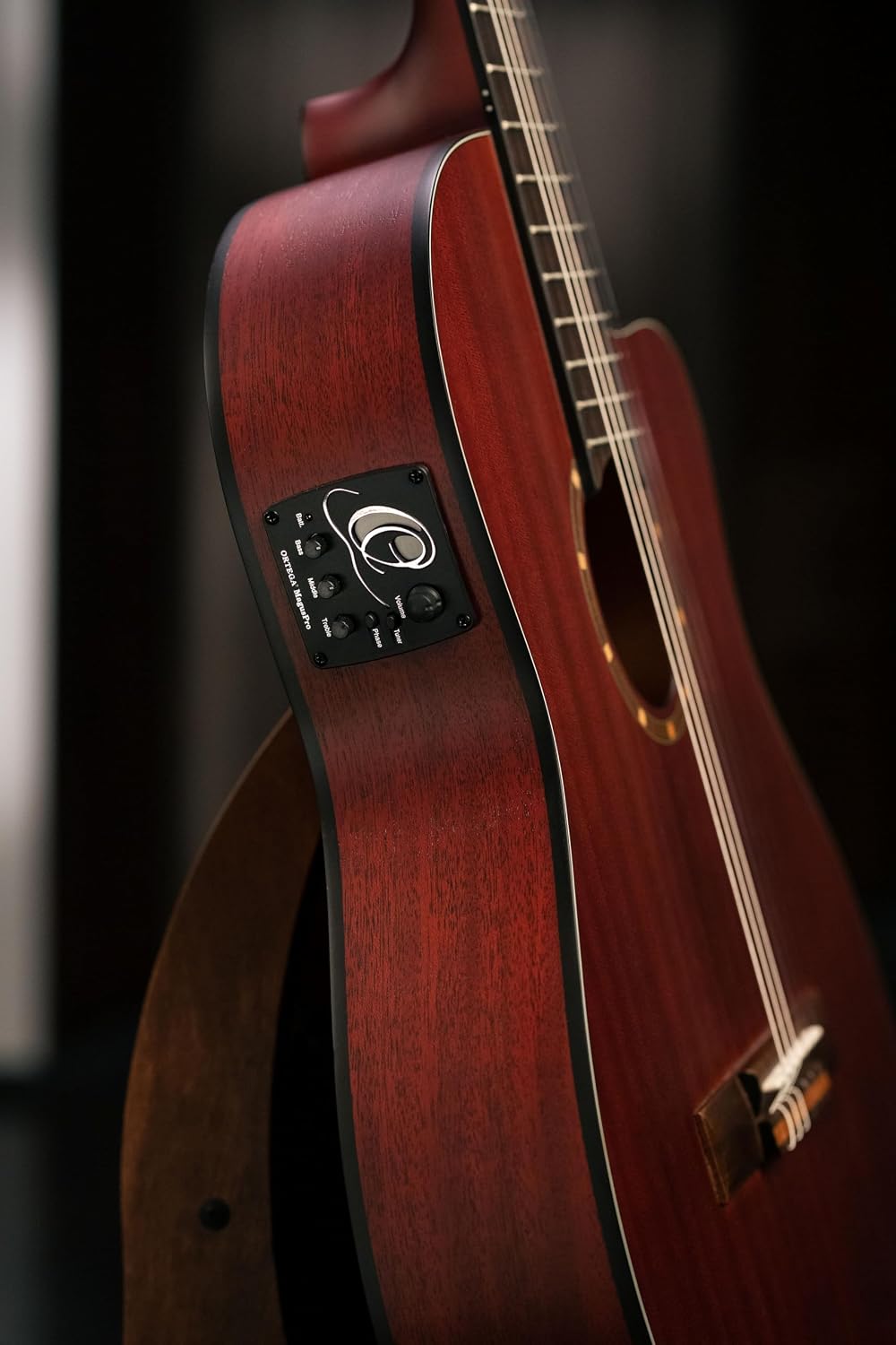 Family Series Thinline Acoustic-Electric Nylon Classical 6-String Guitar w/Bag