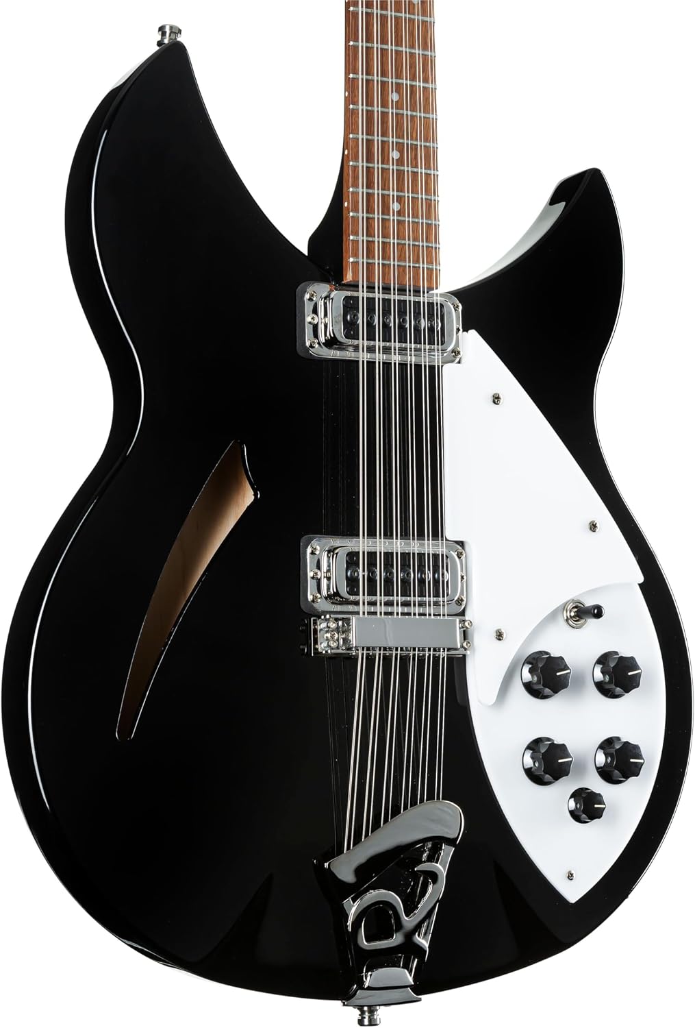Rickenbacker 330/12 Semi-hollow 12-string Electric Guitar - Jetglo