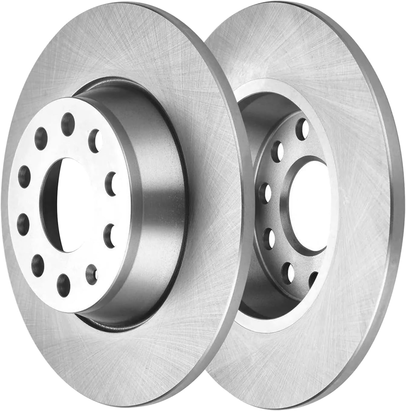 Detroit Axle - Brake Kit for 11-12 Audi A3 [Base], 11-13 A3 Quattro, 2010 Volkswagen Jetta, 12.28' inch Front and 11.10' inch Rear Disc Brake Rotors Ceramic Brakes Pads 2011 2012 2013 Replacement