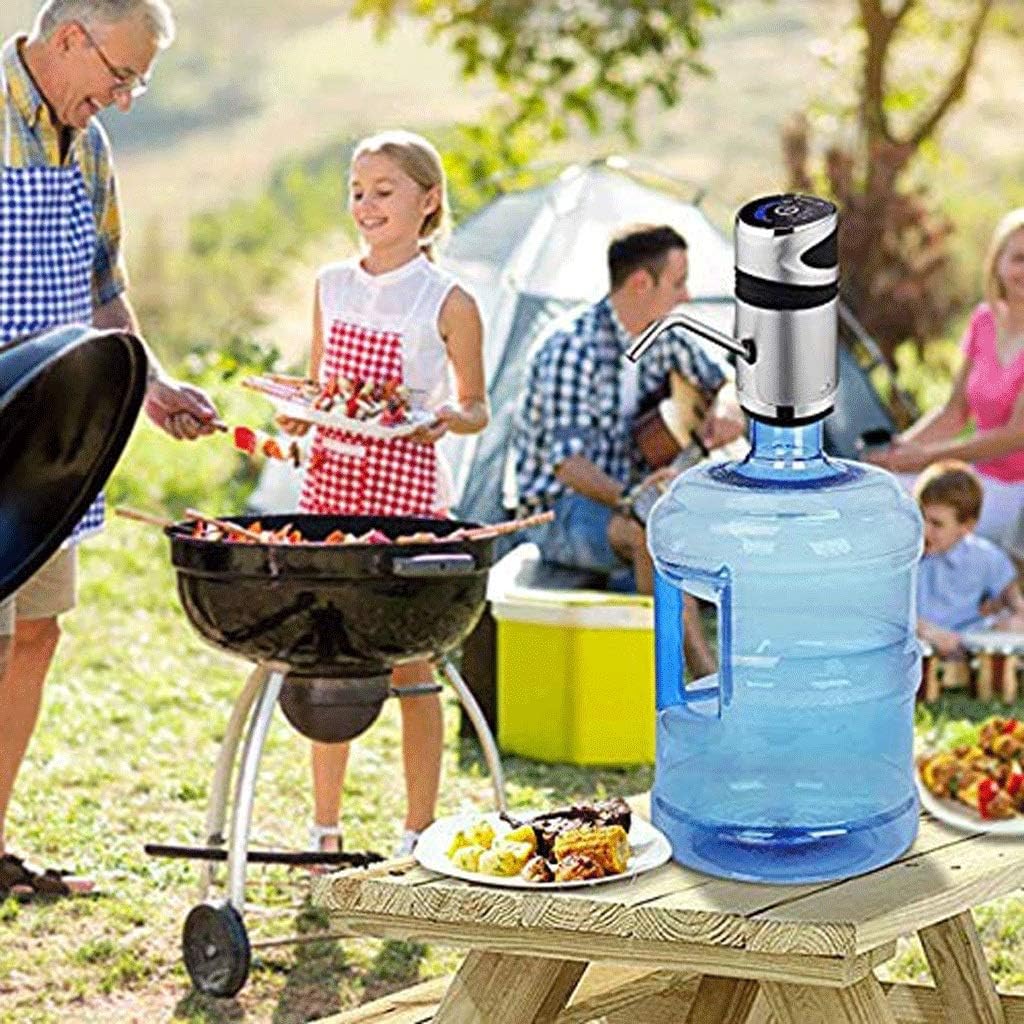 Universal USB Charging Portable Automatic Electric Drinking Water Bottle Pump Dispenser (Fits Most 2-5 Gallon Bottle)
