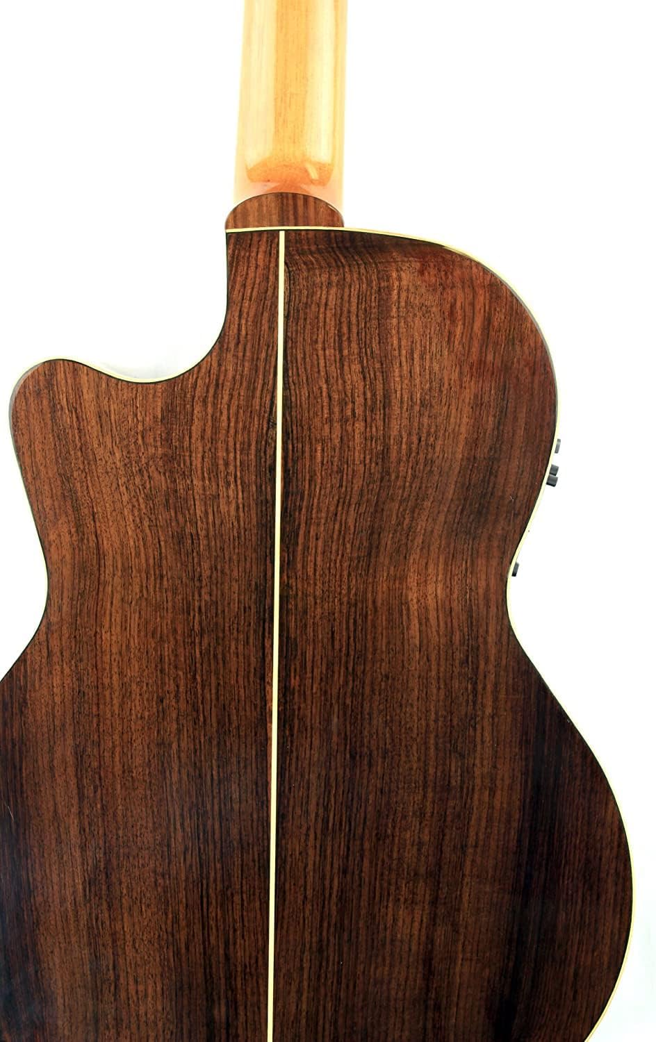 Kremona Fiesta F65CW-SB – Acoustic/Electric Nylon String Guitar – Handmade in Europe – Deluxe Hardshell Case Included