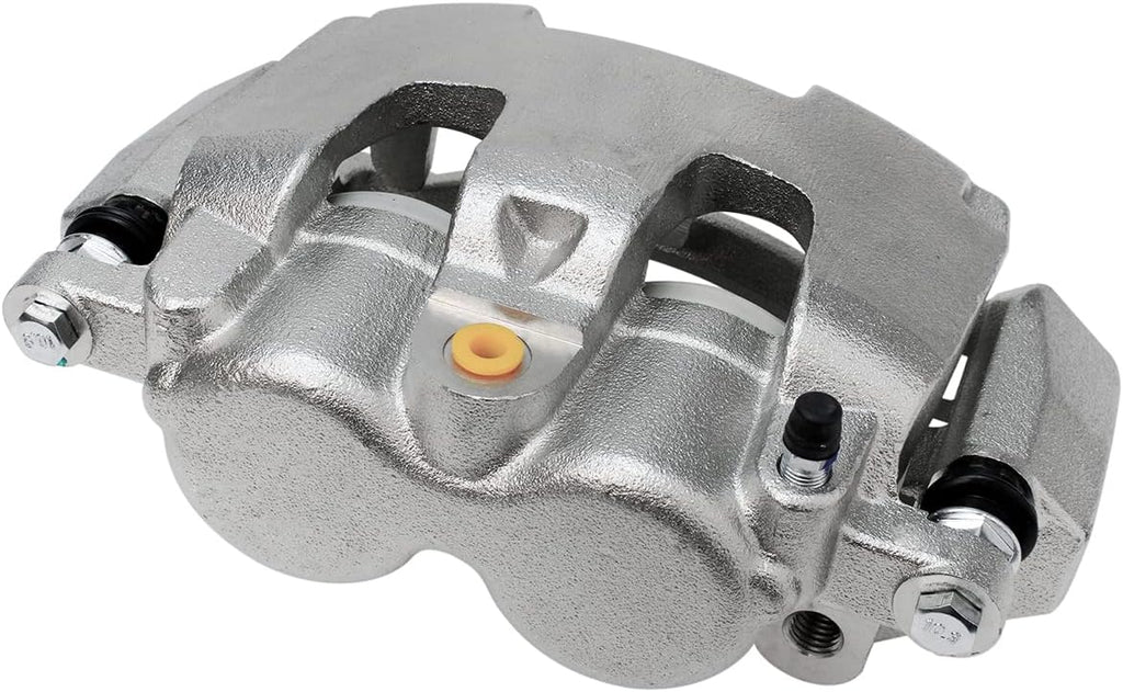 Detroit Axle - Front Brake Kit for 09-10 Dodge Ram 1500, 11-18 Ram 1500, 19-23 Ram 1500 Classic Drilled and Slotted Brakes Rotors Brake Caliper Ceramic Brakes Pads Replacement : 13.23 inch Front Rotor