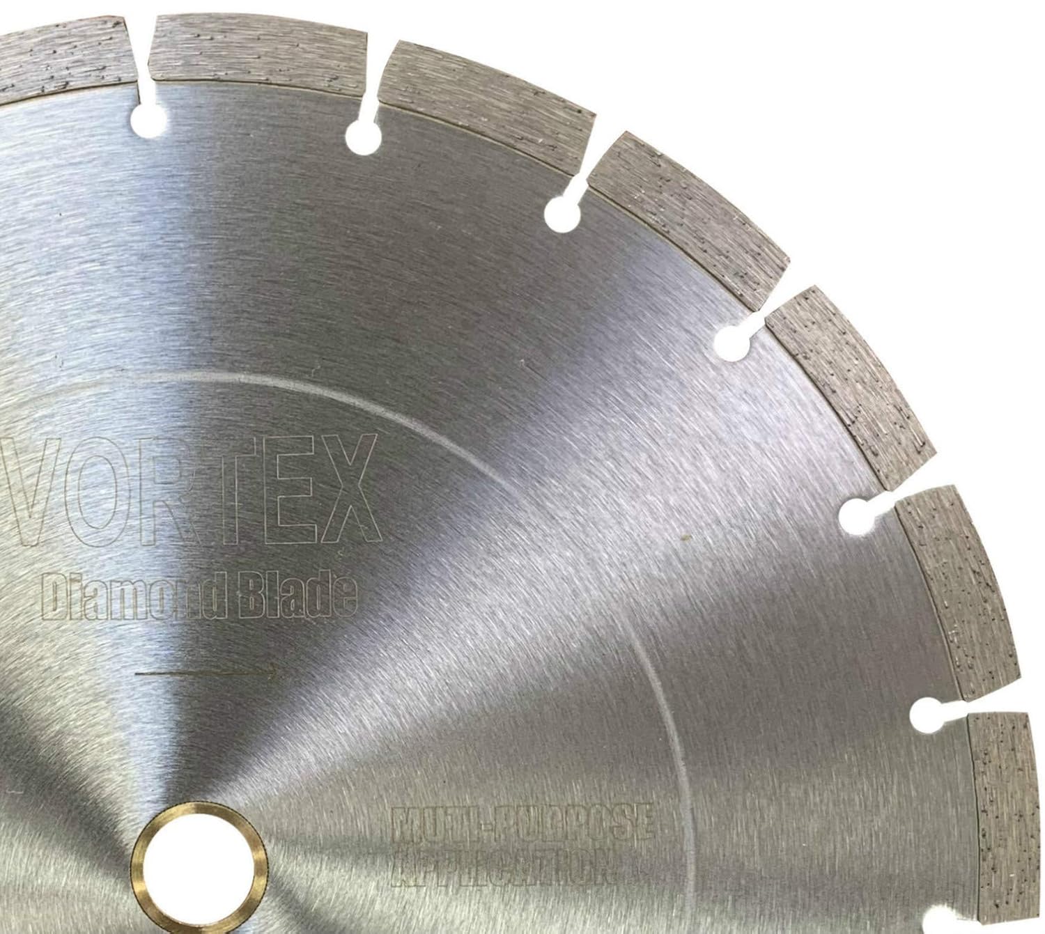 (10 Pack) VTXMax VSS 12 Inch Dry or Wet Cutting General Purpose Power Saw Segmented Diamond Blades for Concrete Stone Brick Masonry (12' (10 pcs))