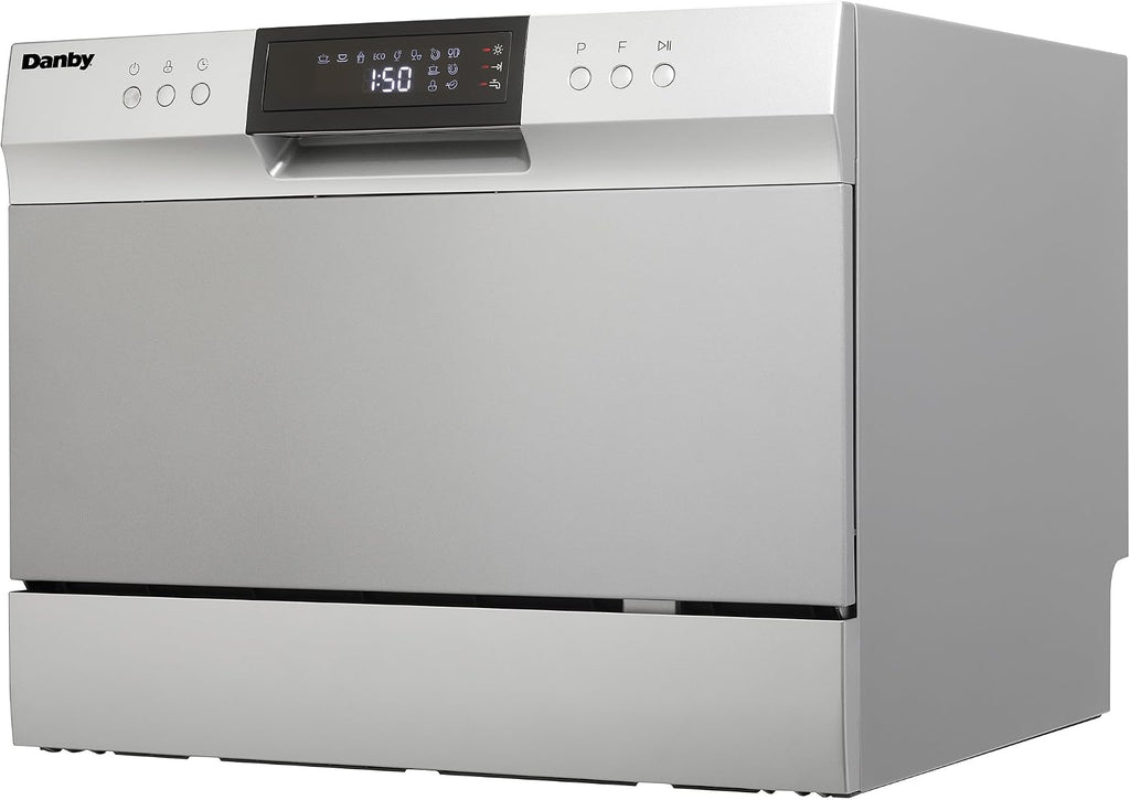 Danby DDW631SDB Countertop Dishwasher, Stainless Steel
