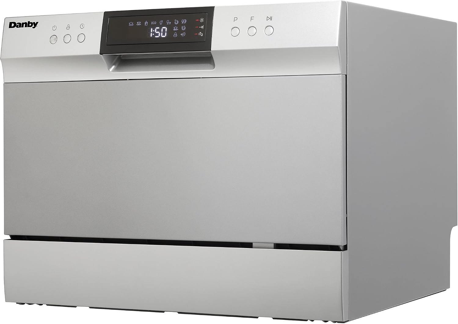 Danby DDW631SDB Countertop Dishwasher, Stainless Steel