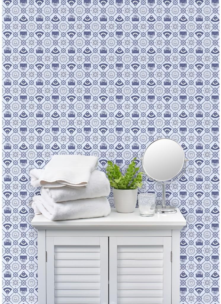 Spoonflower Commercial Grade Wallpaper 27ft x 2ft - Baseball Diamonds Toile Stars Sports Firework Glove Diamond Traditional Wallpaper