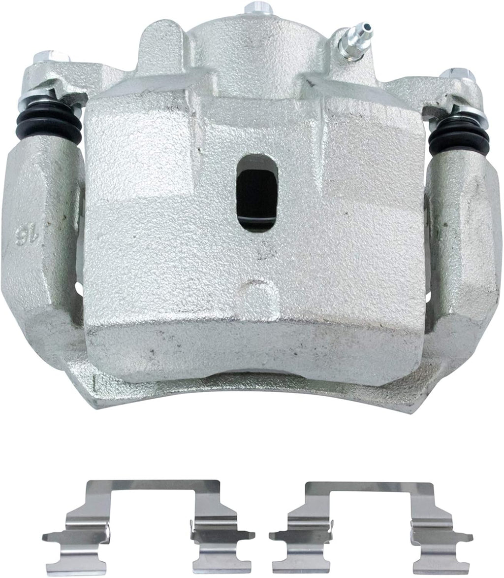 TRQ Front Brake Pad and Rotor Set Ceramic Vented Rotors Calipers Compatible with 2008-2007 Chevrolet Malibu 2007 Pontiac G6