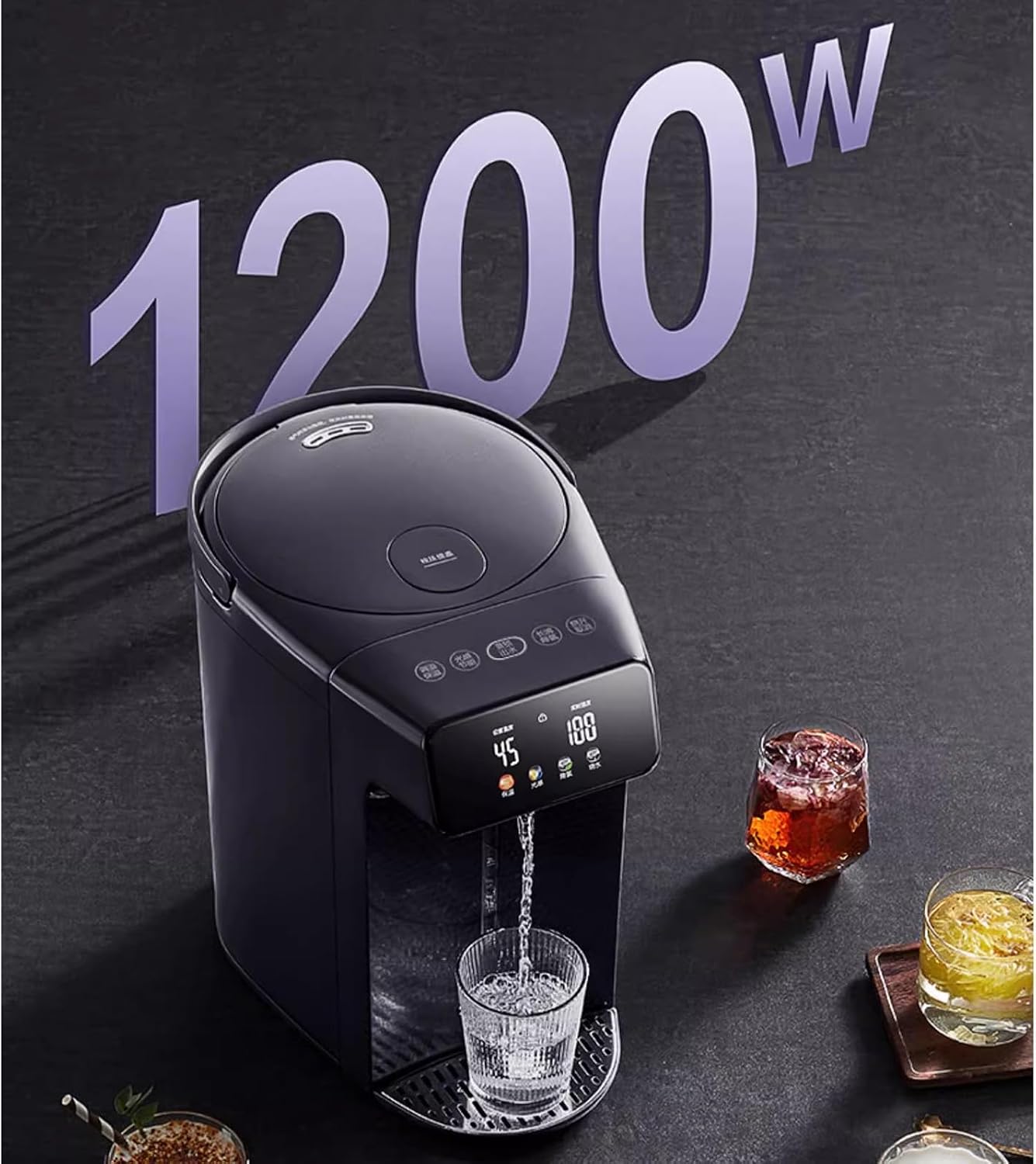 Water Dispenser Intelligent Digital Display of Water Dispenser Multifunctional Constant Temperature Electric Water Bottle Detachable Water Electric Water Kettle Hot & Cold Water Dispensers