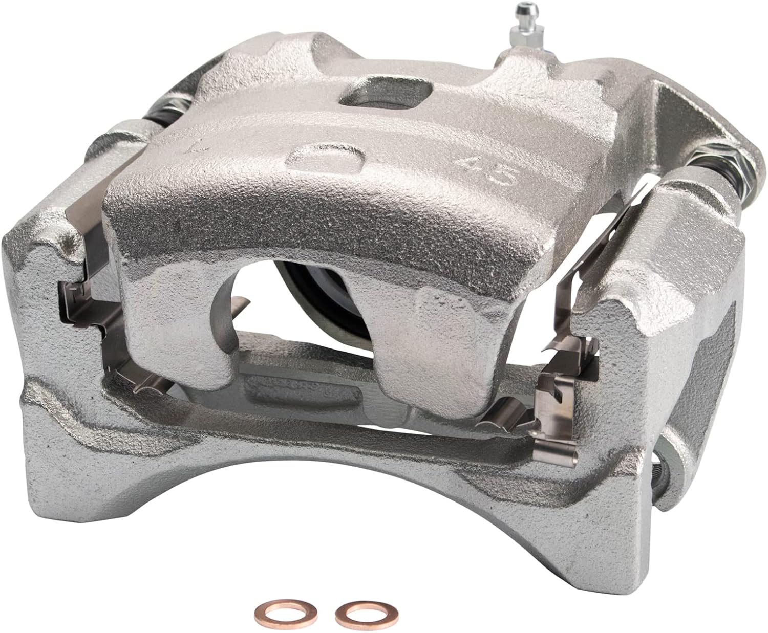 TRQ Front Brake Pad and Rotor Set Ceramic Vented Rotors Calipers Compatible with 2011-2012 Nissan Sentra