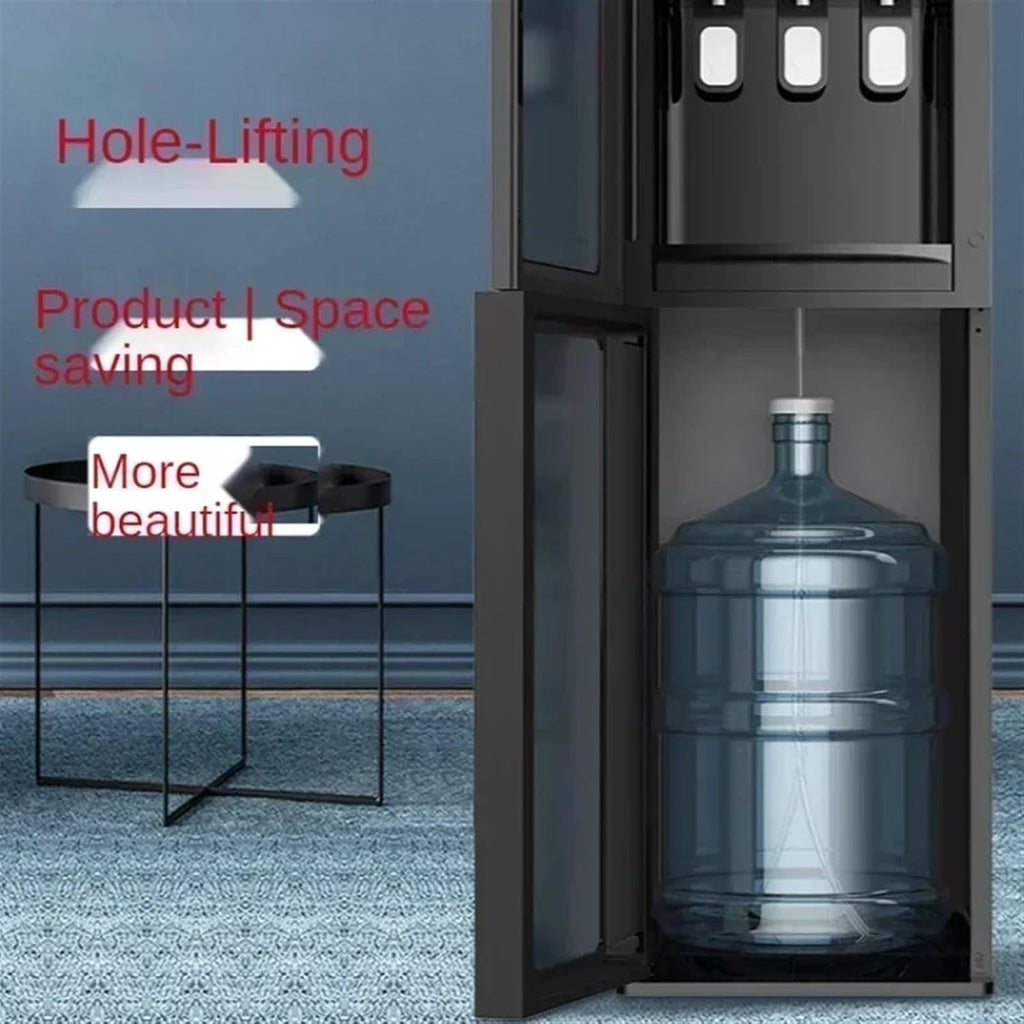 Water Dispenser Electric Water Dispenser Vertical Living Room Integrated Cooling and Heating Machine Gadgets for Home Water Bottle Water Cooler Dispenser(Ice-Warm-Hot-E)