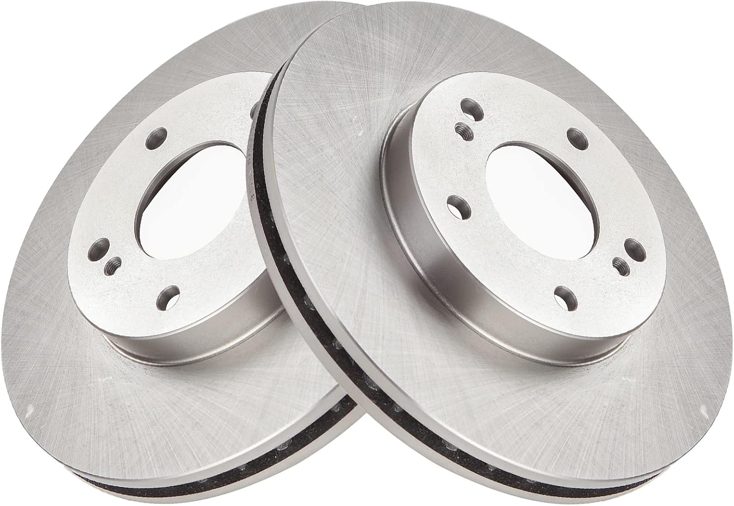 TRQ Front and Rear Brake Pad and Rotor Set Ceramic Vented Solid Rotors Compatible with 2001 Nissan Maxima 2001 Infiniti I30