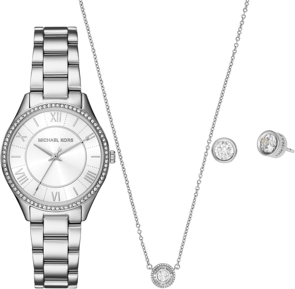 Michael Kors Lauryn Women's Watch, Stainless Steel Bracelet Watch for Women