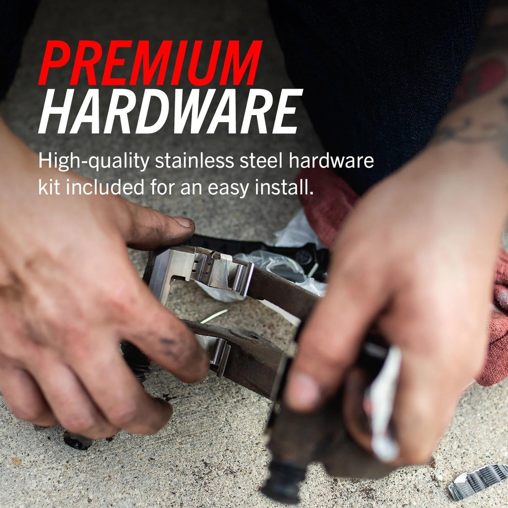 PowerStop Front and Rear Brake Kit for Chevrolet Cruze 2016 - Z17 Ceramic Brake Pads & Disc Rotors Replacement, KOE7907