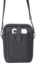 VENOULT Crossbody Leather Wallet for Man or Women fits iPhone 16 Pro MAX