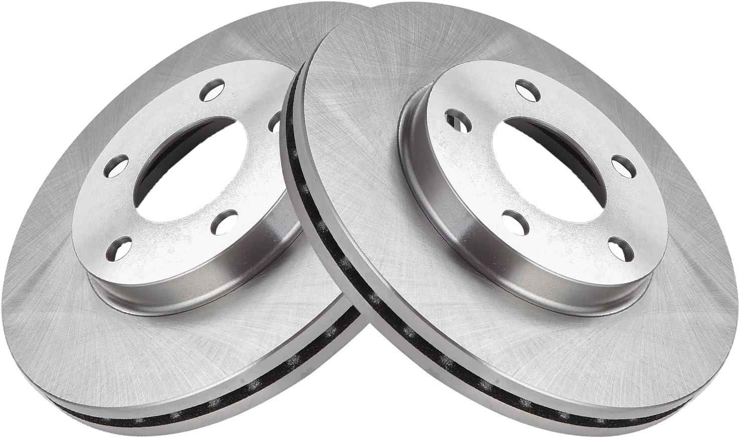 TRQ Front and Rear Brake Pad and Rotor Set Ceramic Compatible with 1994-1998 Ford Mustang