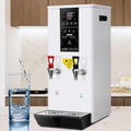 Commercial Instant Water Dispenser, 3000 w Desktop Electric Hot Water Boiler, 60°C to 100°C Adjustable, Automatic Hot Water Pot Digital Control Panel/Auto Temperature Control White