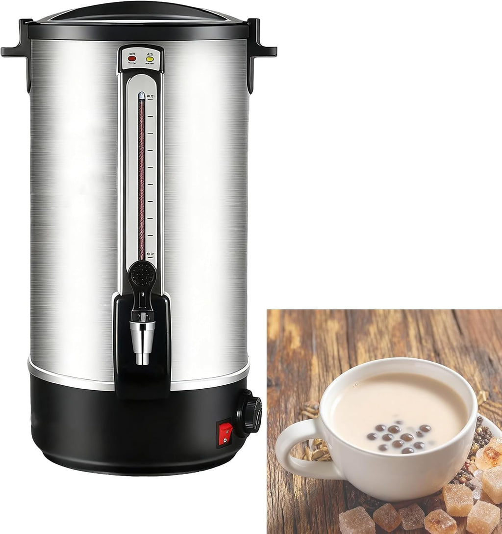 Stainless Steel Large Capacity Hot Water Dispense,Commercial Hot Water Dispense Boiler Instant Boiling Machine Heater Electric Kettle Temperature Control 20L