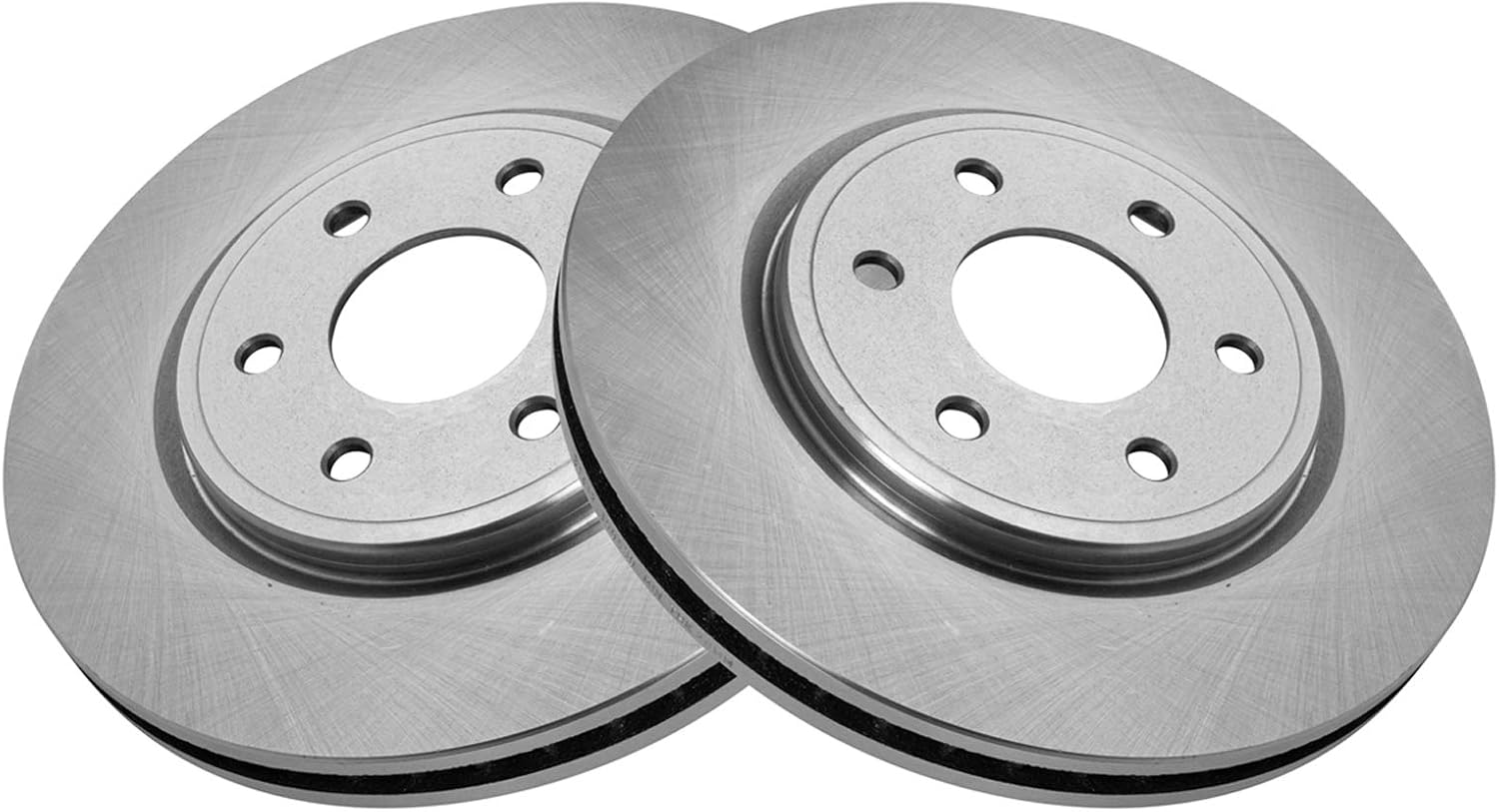 TRQ Front and Rear Ceramic Brake Pad and Rotor Set Compatible with 05-07 Nissan Frontier LE Nismo Off-Road SE 08-15 Frontier V6 4.0L 16-22 05 Xterra 08-15 Xterra 09 Suzuki Equator V6 4.0L