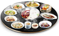 24' Electric Warming Tray, Multifunctional Hotplates with Adjustable Temperature and Touch,Tempered Glass Surface for Buffets Party, Parties,Dinners