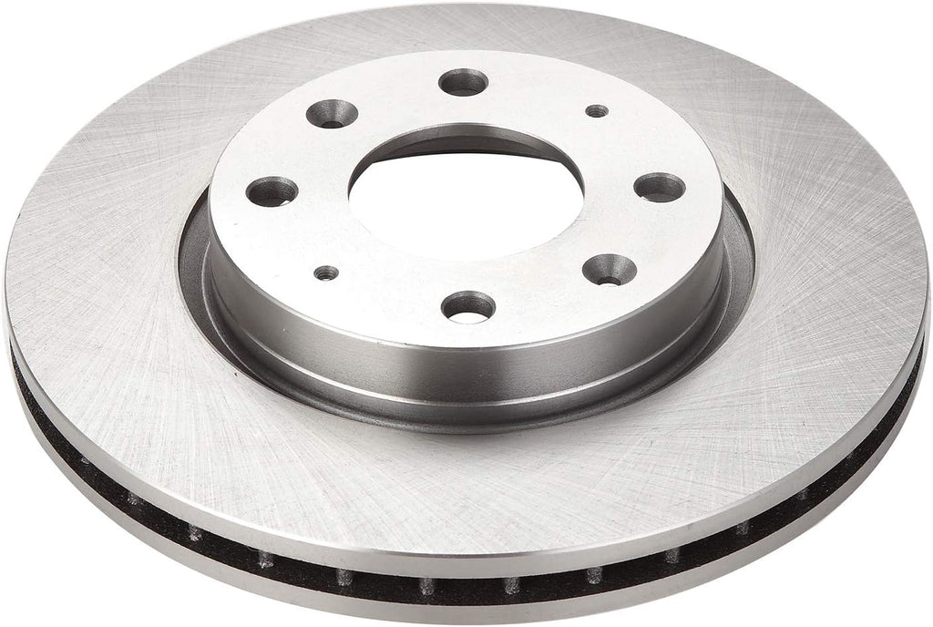 TRQ Front Ceramic Brake Pad and Rotor Set Compatible with 2005-2009 Kia Spectra 2005-2009 Kia Spectra5 2004 Spectra L4 2.0L