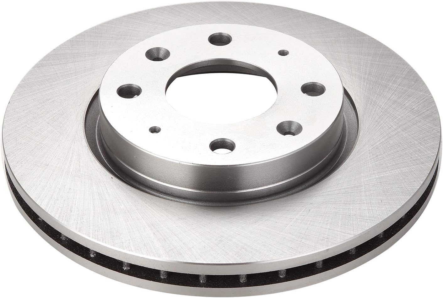 TRQ Front Ceramic Brake Pad and Rotor Set Compatible with 2005-2009 Kia Spectra 2005-2009 Kia Spectra5 2004 Spectra L4 2.0L