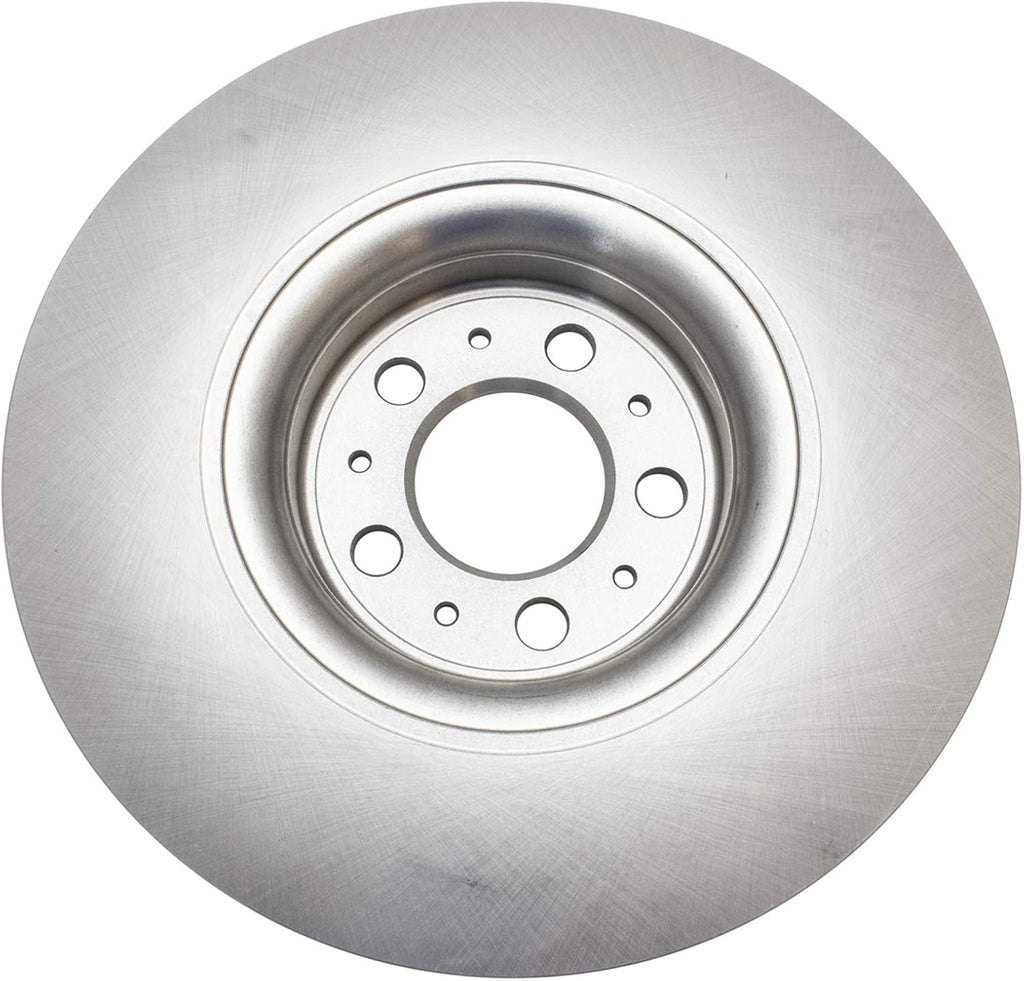 TRQ Front Brake Pad and Rotor Set Ceramic Vented 336 mm Rotors Compatible with 2003-2009 Volvo XC90