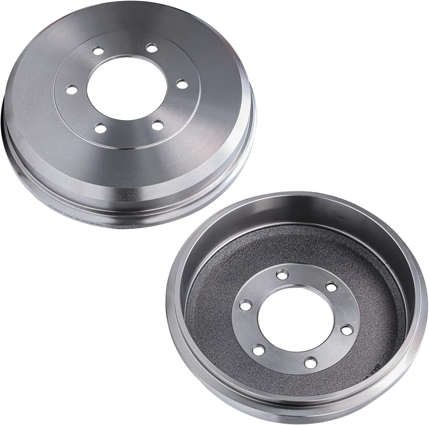 Detroit Axle - FWD Brake Kit for Toyota 2003-2008 Matrix Pontiac Vibe, Front Disc Brakes Rotors Brake Ceramic Pads Rear Brake Drums Brake Shoes 2004 2005 2006 2007 Replacement