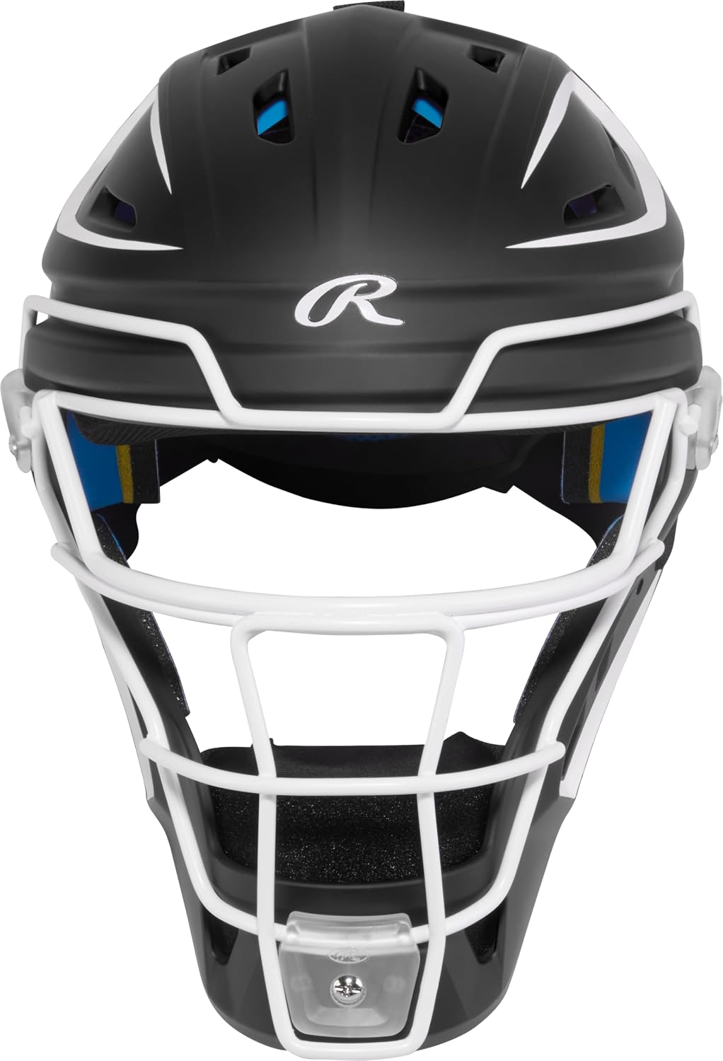 Rawlings Rawlings | MACH PRO Series Catcher's Helmet | Baseball | NOCSAE Certified | Junior & Senior Sizing | Multiple Colors