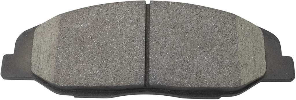 TRQ Front Brake Pad and Rotor Set Ceramic G Coated Vented Rotors Compatible with 2008-2014 Cadillac CTS