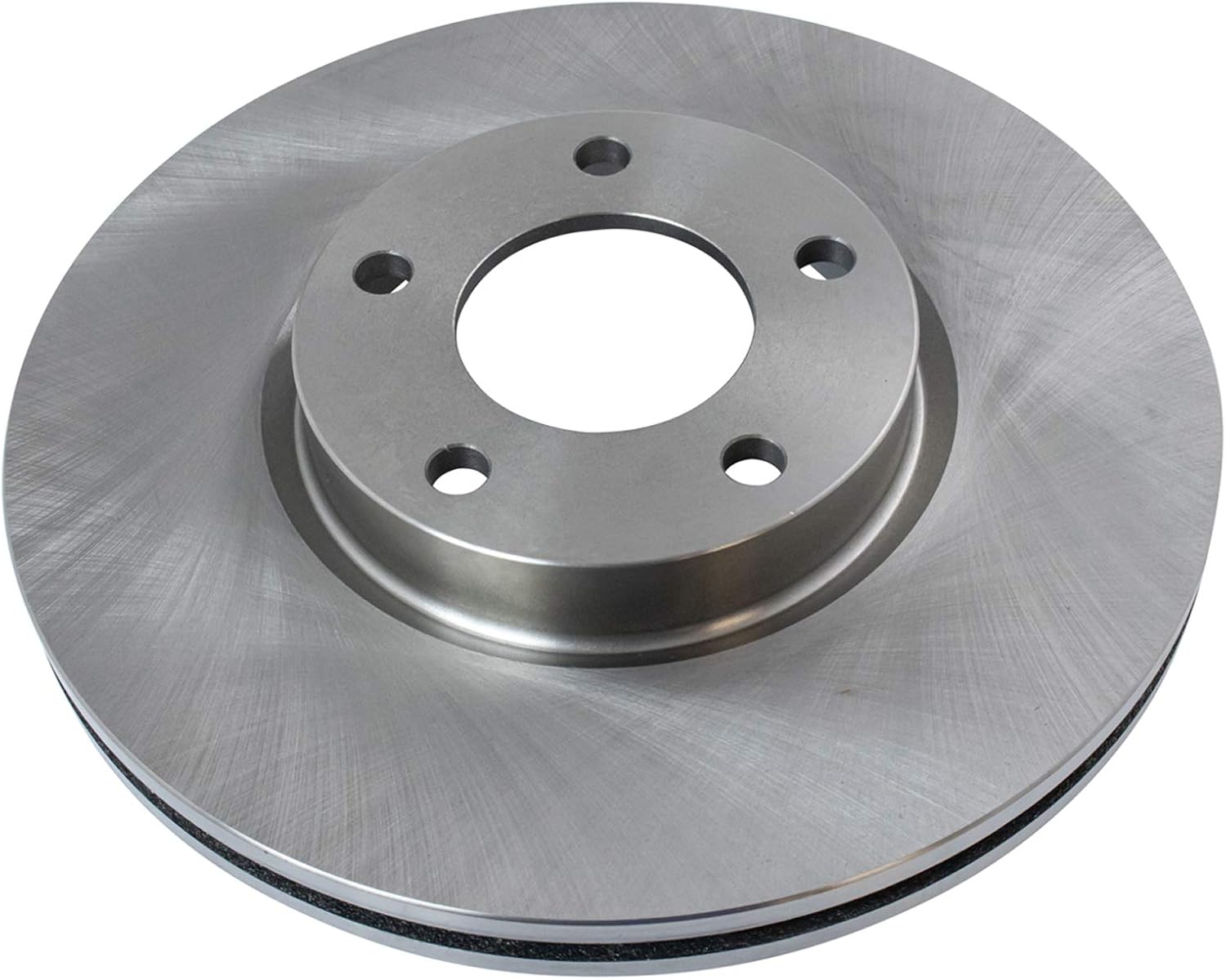 TRQ Front and Rear Brake Pad and Rotor Set Ceramic Vented Solid Rotors Compatible with 2004-2005 Mazda 3