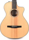 Taylor 212ce-N Plus Grand Concert Acoustic-electric Nylon-string Guitar - Natural