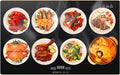 Plate Warmer Electric Warming Tray Multifunctional Hotplates Glass Top Keep Food Warm with Touch AdjusTemperature Control Warming Serving Tray Food for Buffets Home Dinners