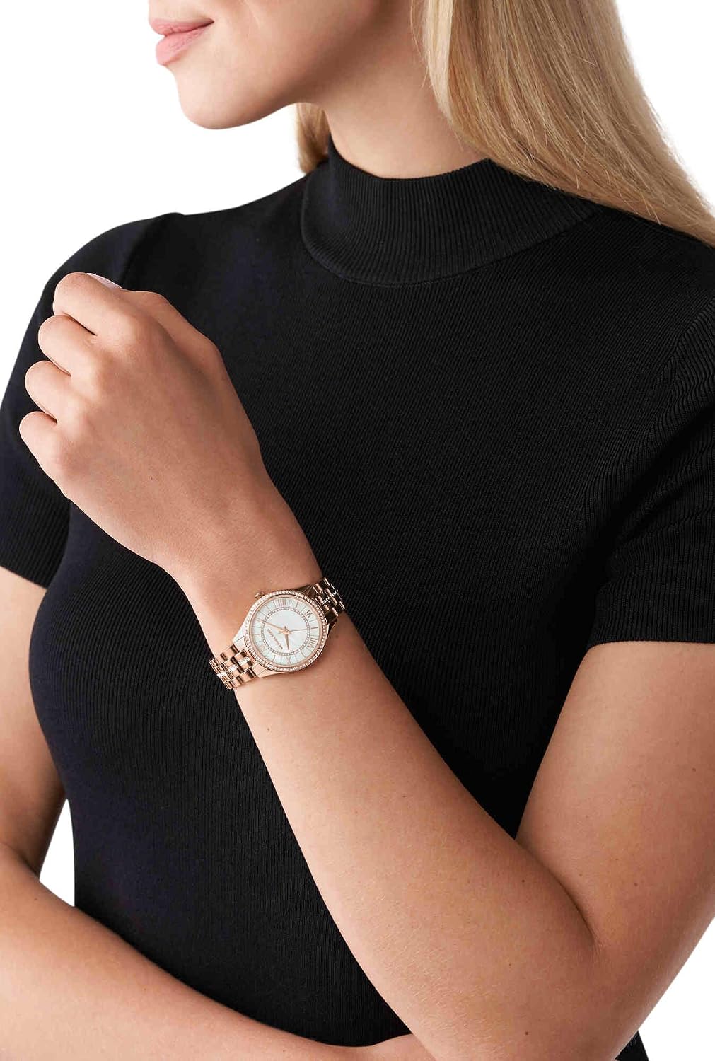 Michael Kors Lauryn Women's Watch, Stainless Steel Bracelet Watch for Women