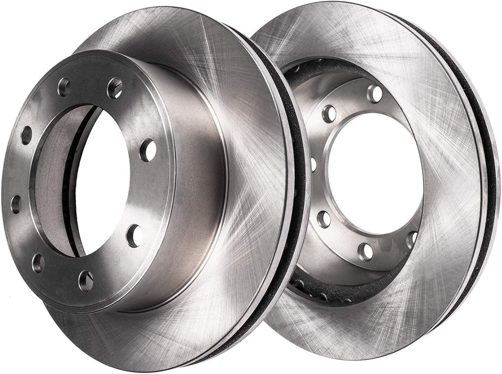 Detroit Axle - Brake Kit for 2003-2008 Dodge Ram 2500 3500 Disc Brake Rotors Ceramic Brakes Pads 2004 2005 2006 2007 Replacement: 13.91' inch 8-LUG Rotor