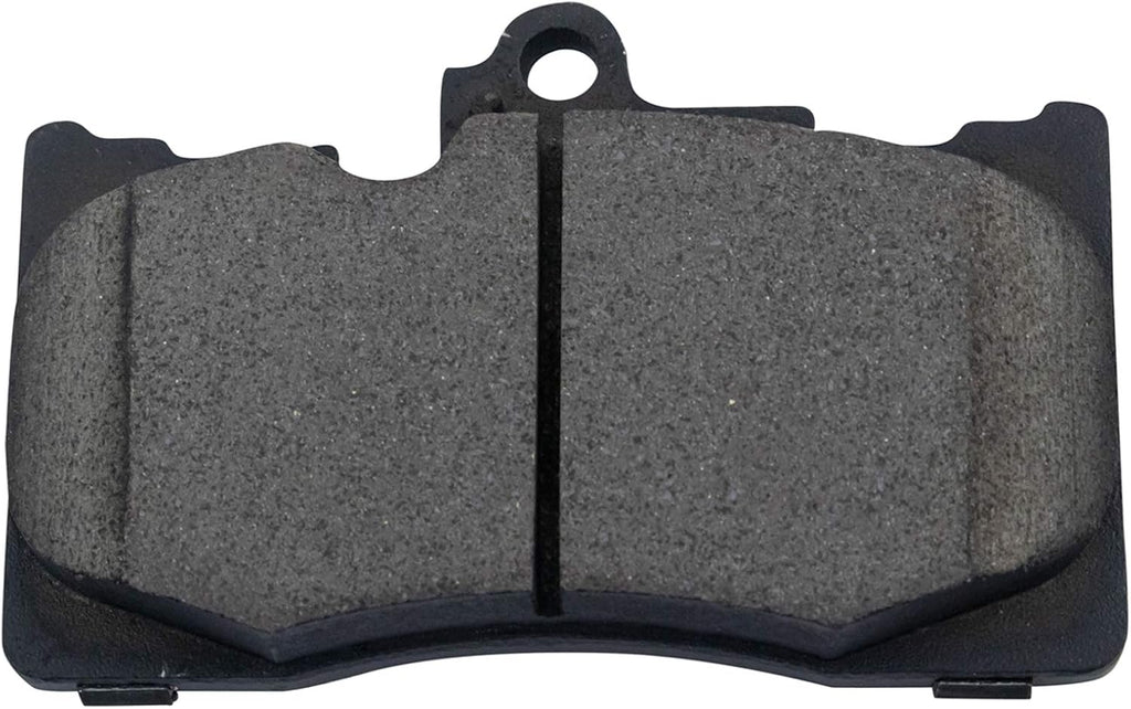 TRQ Front Brake Pad and Rotor Set Ceramic Coated Vented Rotors Compatible with 2009-2019 Lexus GS350 GS450h GS460 GS300 IS350 IS300 RC350 RC300 RC200t GS200t