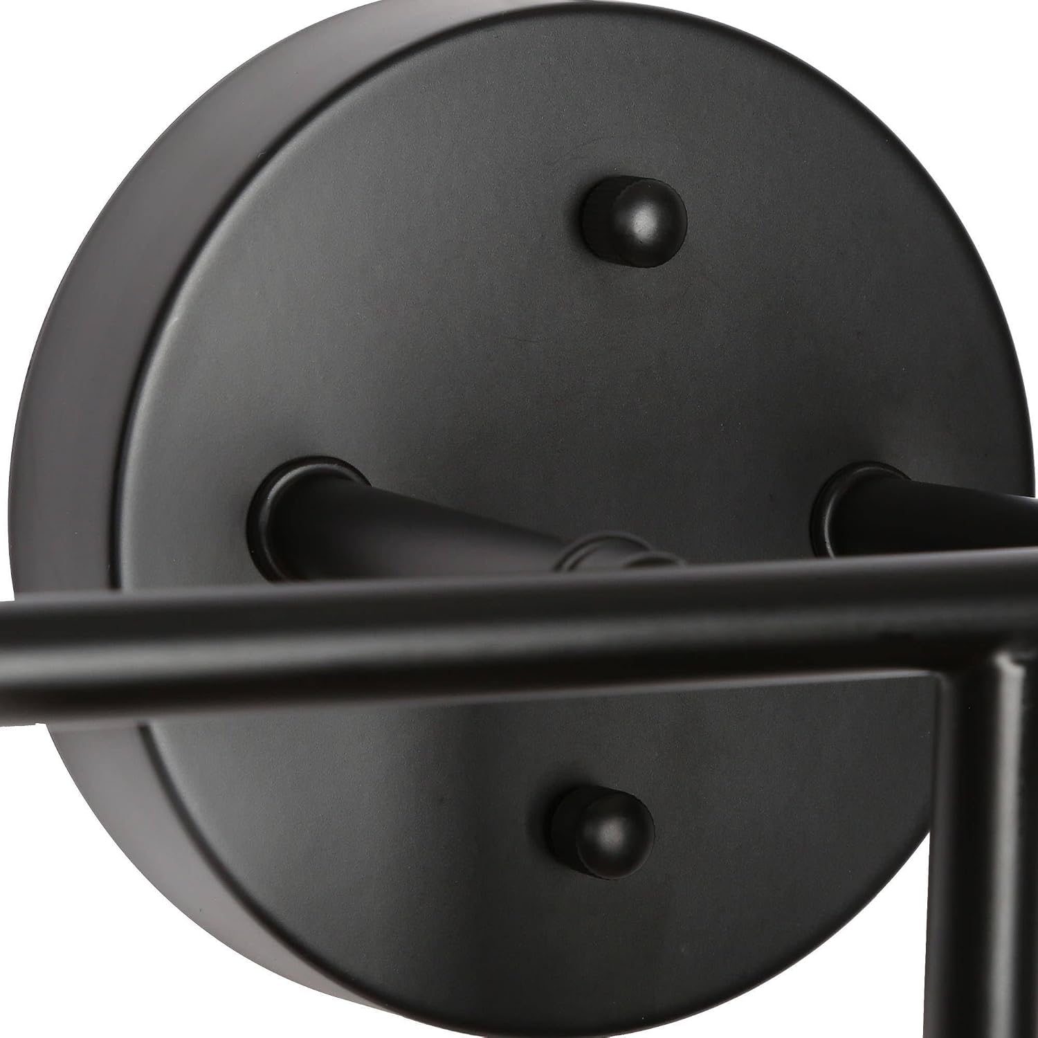 KSANA Black Bathroom Light Fixtures, 3 Light Matte Black Vanity Lights for Bathroom with Seeded Glass Globe, 22' Modern Farmhouse Bathroom Lights Over Mirror