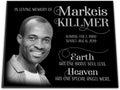 Granite Grave Marker 12x10x1 - Engraved, Personalized w/Photo & Text