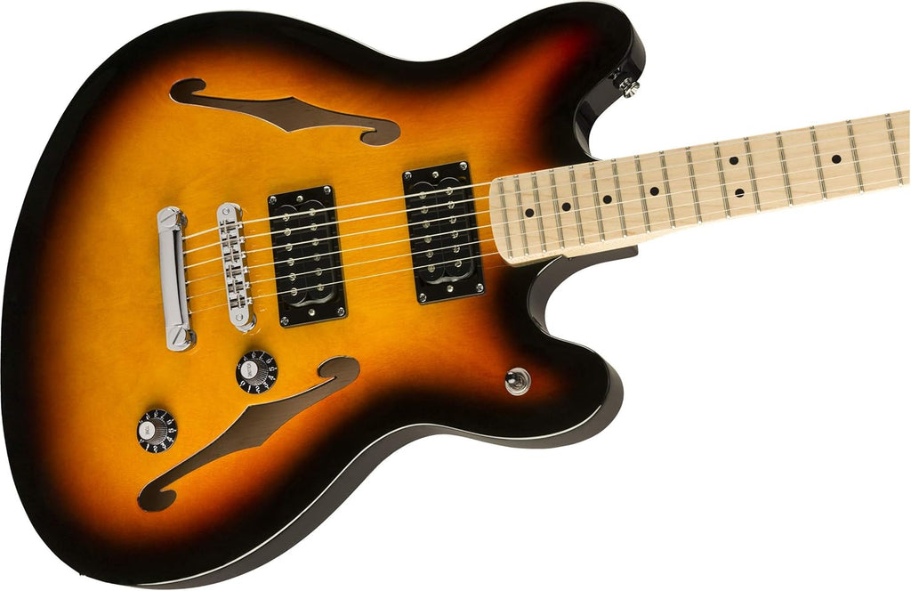 Fender Squier Affinity Series Starcaster Electric Guitar, 3-Color Sunburst
