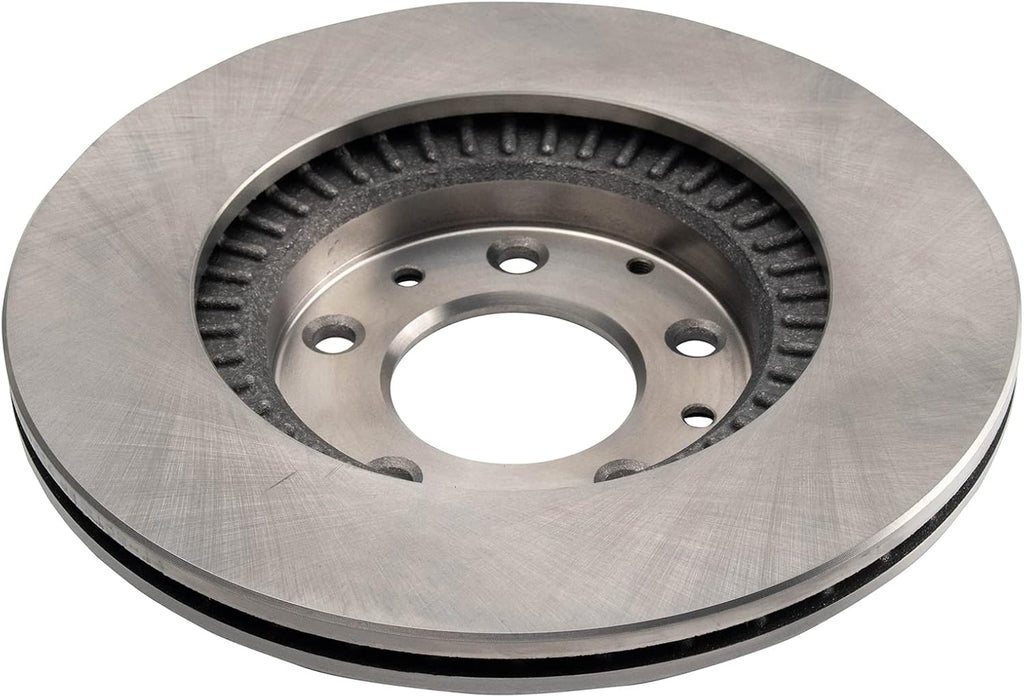 TRQ Front Brake Pad and Rotor Set Ceramic Vented Rotors Compatible with 2006-2015 Mazda MX-5 Miata