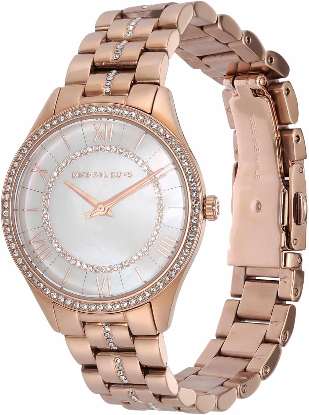 Michael Kors Lauryn Women's Watch, Stainless Steel Bracelet Watch for Women
