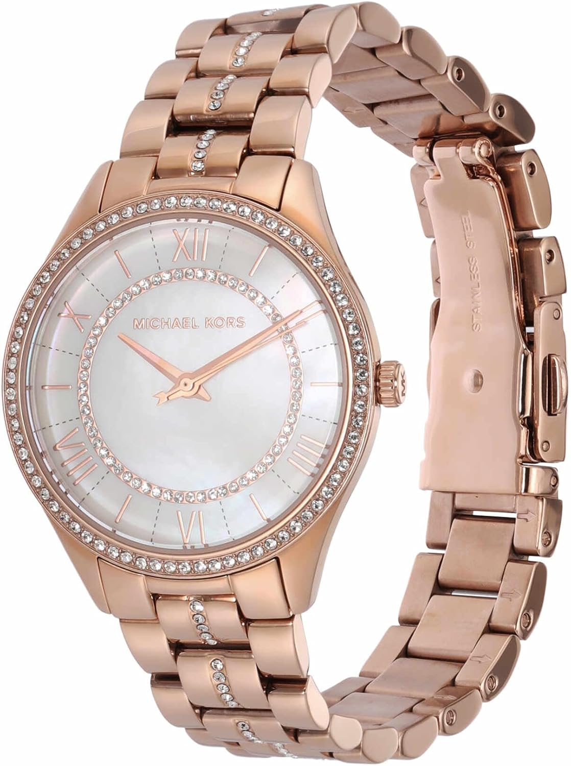 Michael Kors Lauryn Women's Watch, Stainless Steel Bracelet Watch for Women