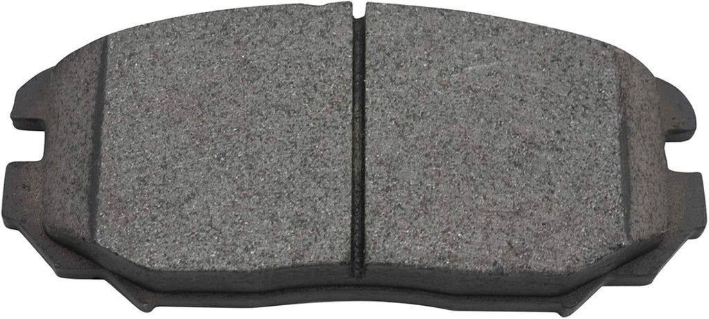 TRQ Front Ceramic Brake Pad and Rotor Set Coated Compatible with 2006 Hyundai Sonata V6 3.3L 2007 Hyundai Sonata SE Limited 2008-2010 V6 3.3L