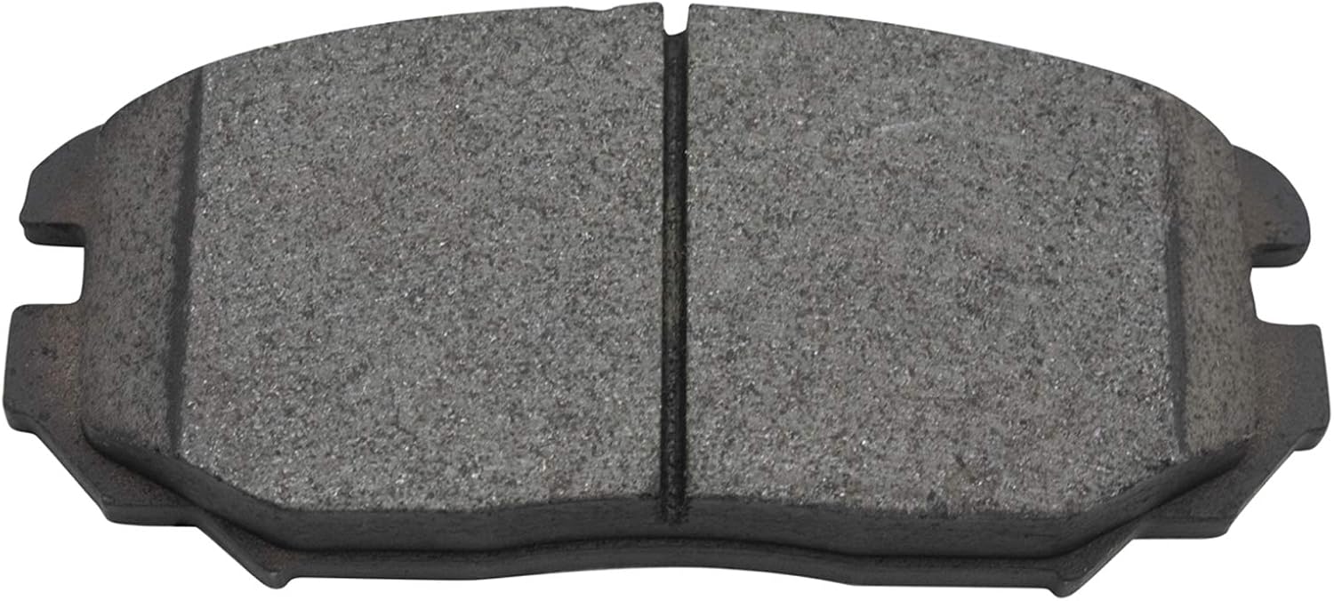 TRQ Front Ceramic Brake Pad and Rotor Set Coated Compatible with 2006 Hyundai Sonata V6 3.3L 2007 Hyundai Sonata SE Limited 2008-2010 V6 3.3L