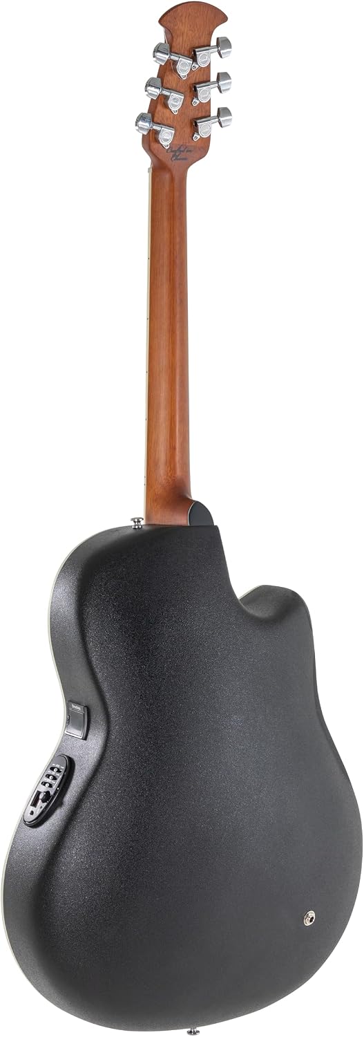Ovation Celebrity Standard CS24L-5G Mid-depth Left-handed Acoustic-electric Guitar - Black