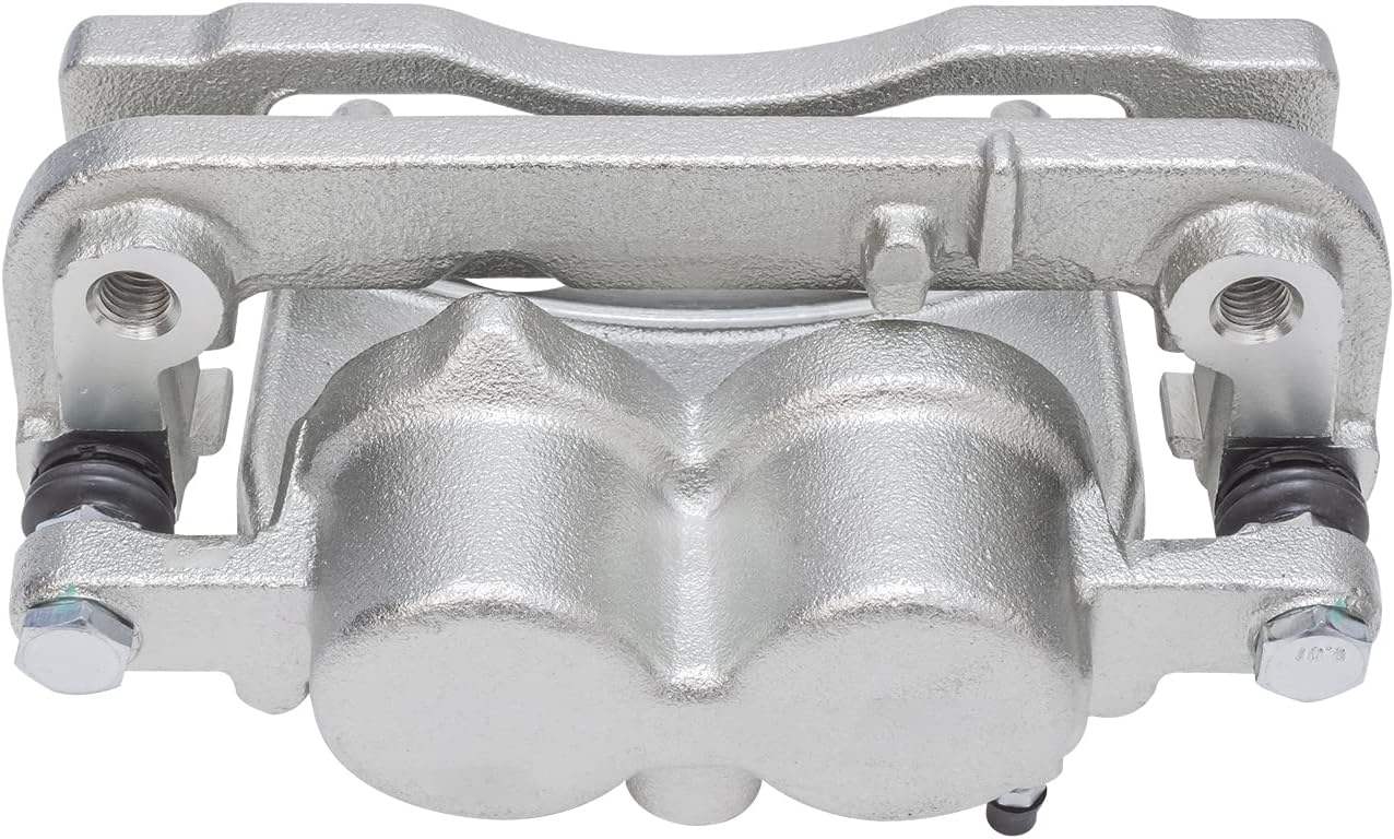 Detroit Axle - Front Brake Kit for 2008-2018 Chevy Silverado 1500 GMC Sierra 1500, Tahoe Avalanche, Yukon XL Suburban Express Savana 1500, Cadillac Escalade, Right Brake Caliper, Ceramic Brakes Pads