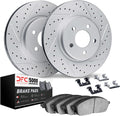 Dynamic Friction Company Brake Kit For 2017-2020 BMW 540i; 2018-2019 BMW 640i, M550i xDrive; 2017-2019 BMW 740e xDrive; 2016-2022 BMW 740i| 5000 Advanced Brake Pads and Rotors Kit|Hardware included