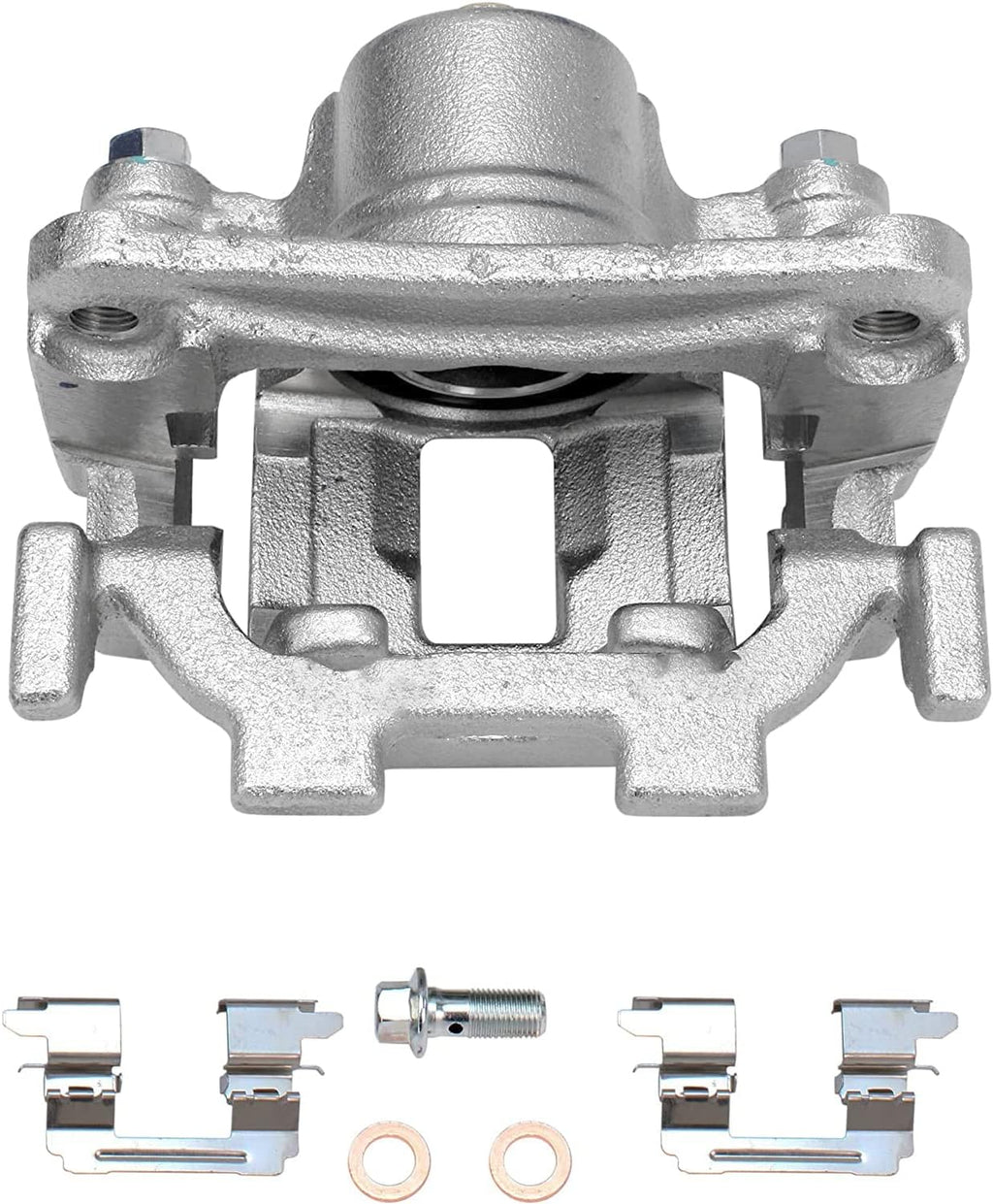 Detroit Axle - Rear Brake Kit for INFINITI JX35 M37 Q70L M56 Q70 Q60 for Nissan Pathfinder Quest Murano Drilled Rotors Brakes Pads Left Brake Caliper Replacement : 12.13' inch Rotor
