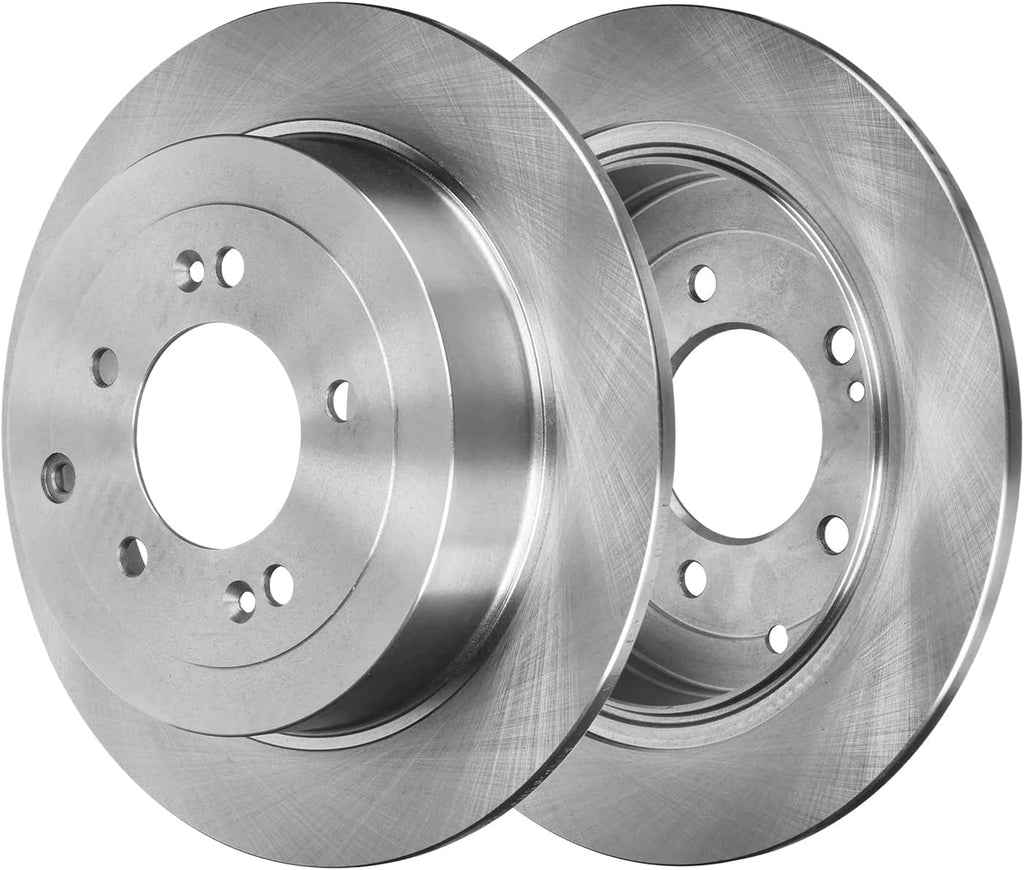 Detroit Axle - 10pc Brake Kit for 2017 2018 2019 2020 2021 2022 Kia Sportage, Disc Brake Rotors Ceramic Brakes Pads with Hardware Replacement : 12.60' inch Front and 11.89' inch Rear Rotor